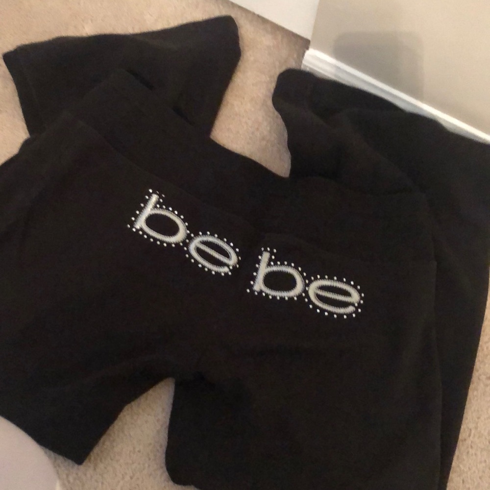 Bebe black sweatpants
